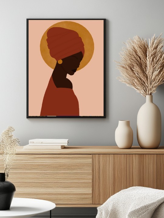 Affiche - Afro Princesse-Affiches-OUESO