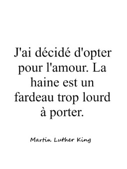 Affiche - Citation Le choix de l'amour