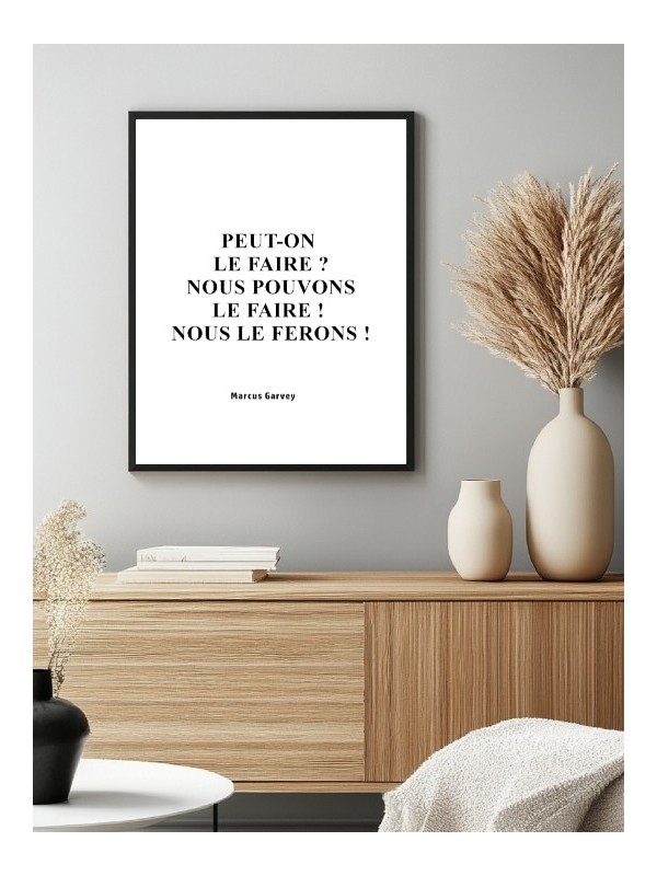 Poster - Quote Marcus Garvey 02