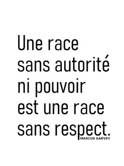 Poster - Quote Marcus Garvey 03