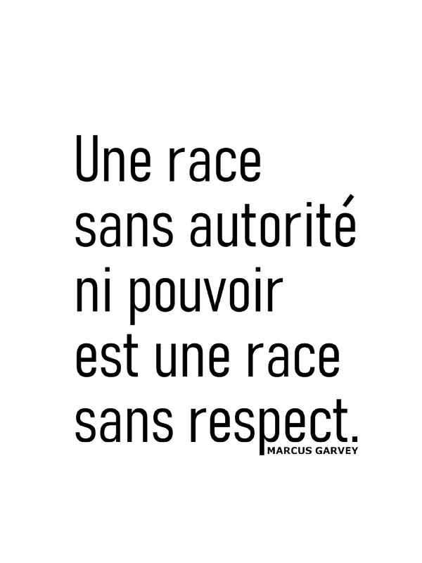 Affiche - Citation Marcus Garvey 03