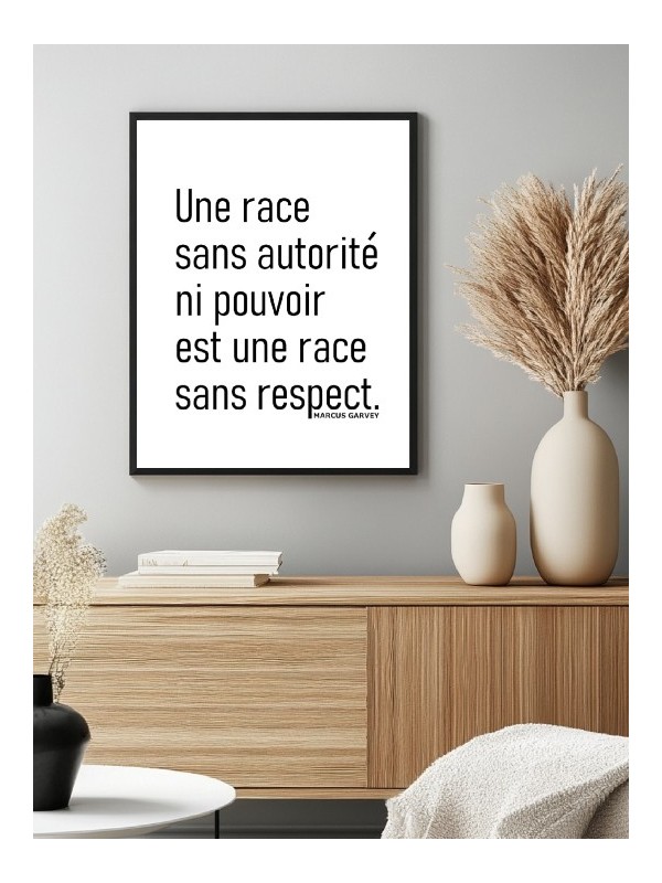 Affiche - Citation Marcus Garvey 03