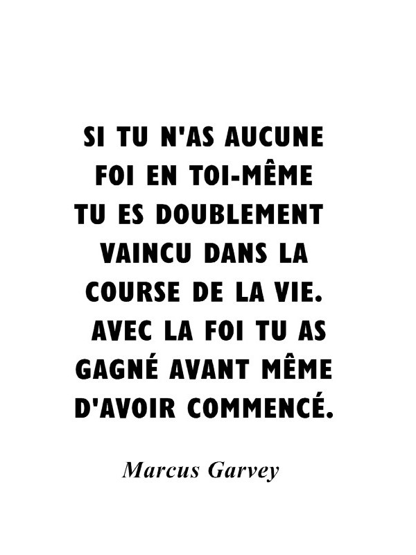 Poster - Quote Marcus Garvey 04