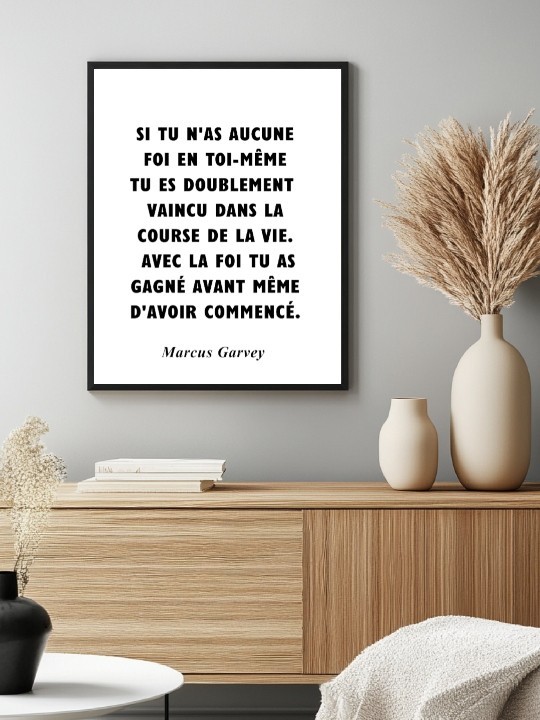 Poster - Quote Marcus Garvey 04-Accueil-OUESO