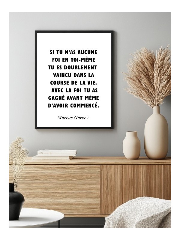 Poster - Quote Marcus Garvey 04
