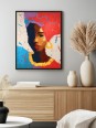 Affiche - Rouki - Accueil | Oueso - Art Afro Contemporain