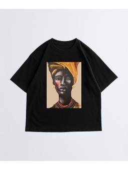 Unisex T-shirt - Chuju - Accueil | Oueso - Contemporary Afro Art