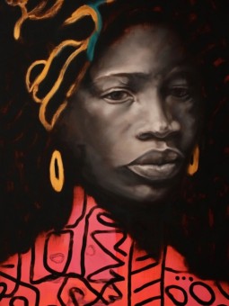 Affiche - Moko - Accueil | Oueso - Art Afro Contemporain