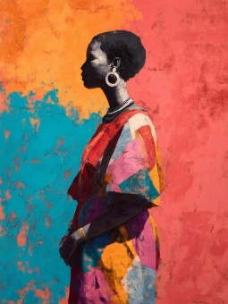 Affiche - Cohobo - Accueil | Oueso - Art Afro Contemporain