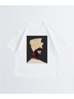 Unisex T-shirt - Bokou - Accueil | Oueso - Contemporary Afro Art