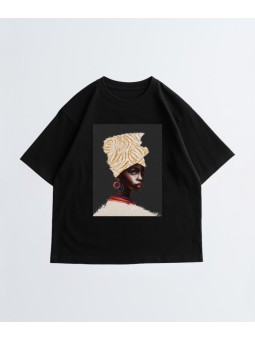 Unisex T-shirt - Bokou - Accueil | Oueso - Art Afro Contemporain