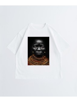 Unisex T-shirt - Visobi - Accueil | Oueso - Contemporary Afro Art