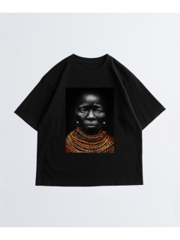 Unisex T-shirt - Visobi - Accueil | Oueso - Art Afro Contemporain