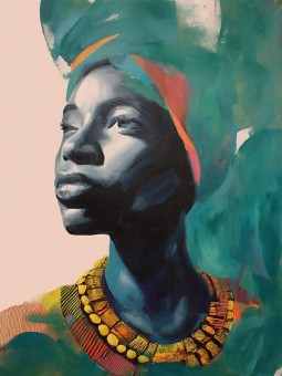 Affiche - Srone - Accueil | Oueso - Art Afro Contemporain