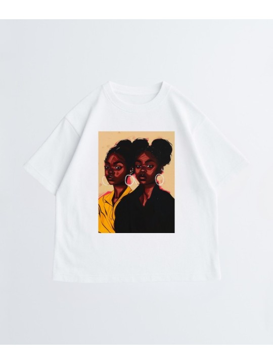 Unisex T-shirt - Twins-Accueil-OUESO