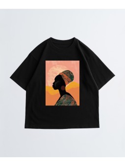 Unisex T-shirt - Afro sun