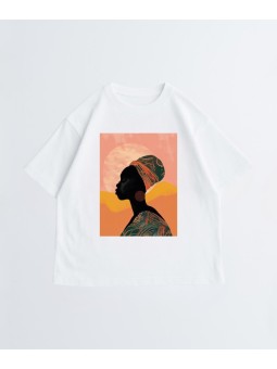 Unisex T-shirt - Afro sun