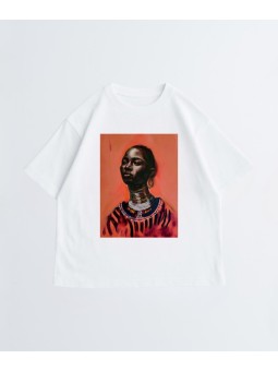 Unisex T-shirt - Bikaka - Accueil | Oueso - Contemporary Afro Art