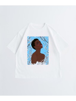 Unisex T-shirt - Sozye - Accueil | Oueso - Art Afro Contemporain