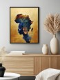 Affiche - Afrika - Accueil | Oueso - Art Afro Contemporain