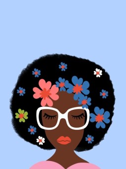 Poster - Beauté Afro centrée