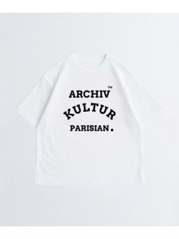 Unisex T-shirt - Archiv Kultur - Parisian - Accueil | Oueso - Conte...