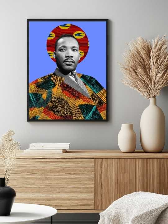 Affiche - Martin Luther King Wax-Accueil-OUESO