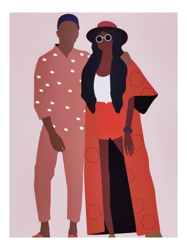 Poster - Afro Crown
