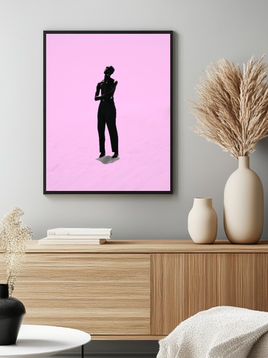 Poster - Afro Lignée Forte (ALIOUNE SEYE)-Posters-OUESO