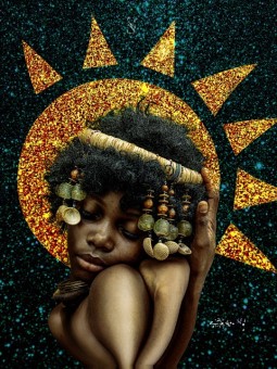 Affiche – Afro Glow (STEPHEN MOF)