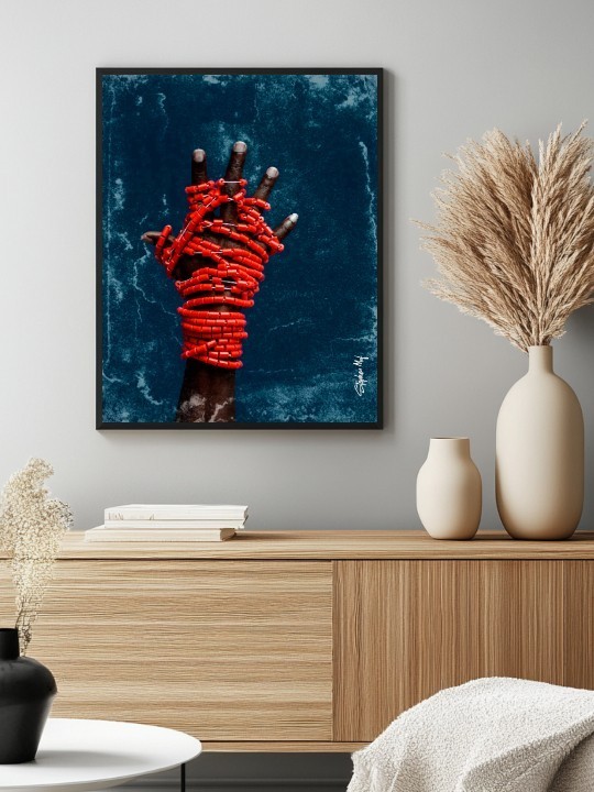Poster - Red Grip (STEPHEN MOF)-Posters-OUESO