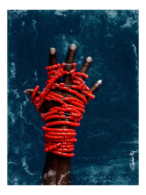 Affiche – Red Grip (STEPHEN MOF)