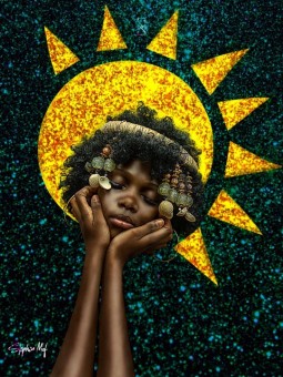 Affiche – Afro Shine (STEPHEN MOF)