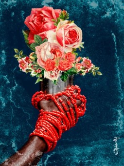 Affiche – Floral Beads (STEPHEN MOF) - Affiches | Oueso - Art Afro ...