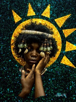 Poster - Afro Calm (STEPHEN MOF) - Posters | Oueso - Contemporary A...