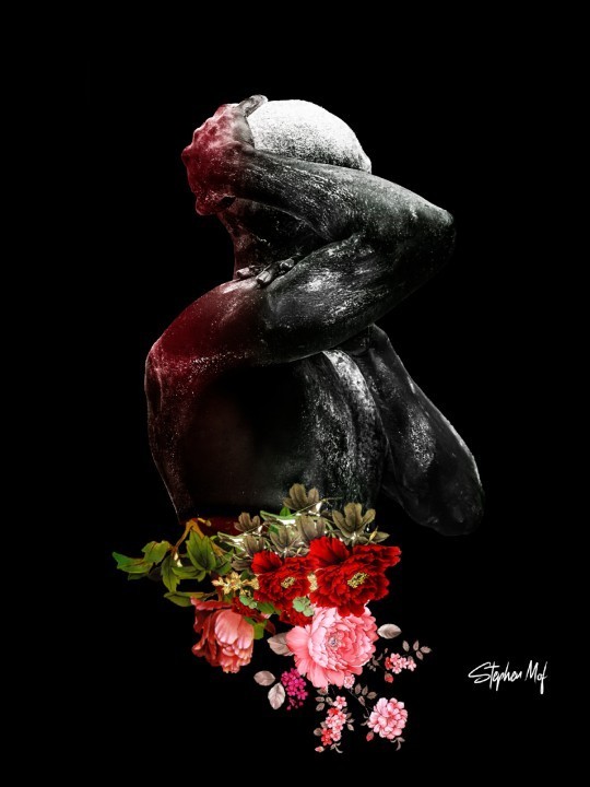 Affiche – Afro Embrace (STEPHEN MOF)-Affiches-OUESO