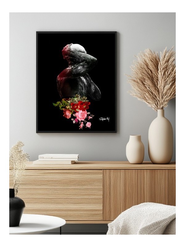 Affiche – Afro Embrace (STEPHEN MOF)