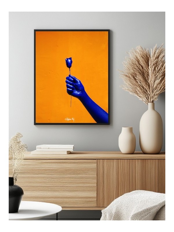 Affiche – Blue Bloom (STEPHEN MOF)