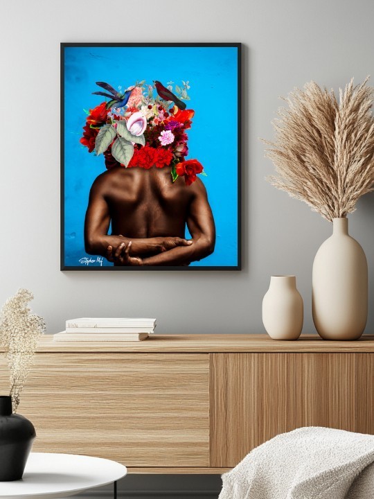 Poster - Masked Bloom (STEPHEN MOF)-Posters-OUESO