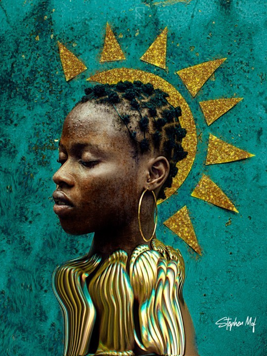 Affiche – Afro Grace (STEPHEN MOF)-Affiches-OUESO