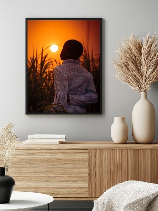 Poster - Afro Crépuscule (STEPHEN MOF)-Posters-OUESO