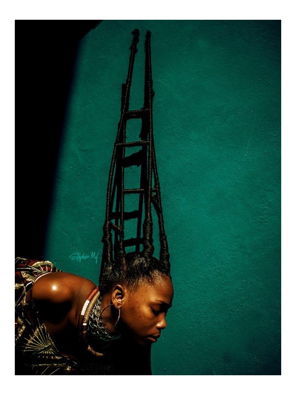 Poster - Afro ma (STEPHEN MOF) - Posters | Oueso - Contemporary Afr...