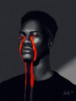 Affiche - Afro Dante Blaze (PAPKOF)