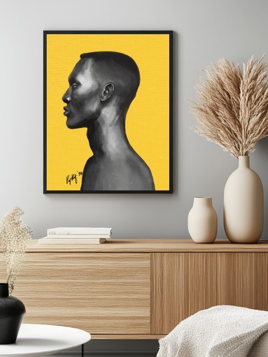 Affiche - Afro Kazuo Shine (PAPKOF) Affiche - Afro Kazuo Shine (PAPKOF)-Affiches-OUESO
