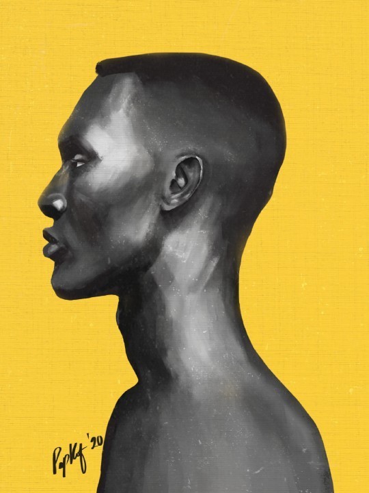Affiche - Afro Kazuo Shine (PAPKOF) Affiche - Afro Kazuo Shine (PAPKOF)-Affiches-OUESO