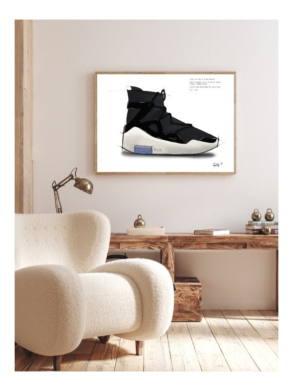 Affiche - Chaussure de sport (PAPKOF)