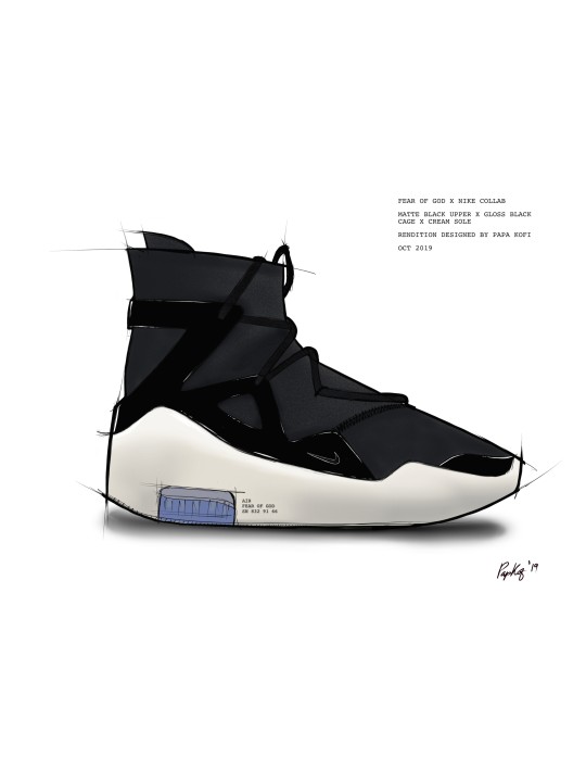 Affiche - Chaussure de sport (PAPKOF)-Affiches-OUESO