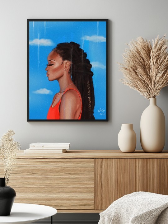 Affiche - Afro Ayako Fierce (PAPKOF)-Affiches-OUESO