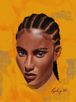 Poster - Afro Tali Saphir (PAPKOF)