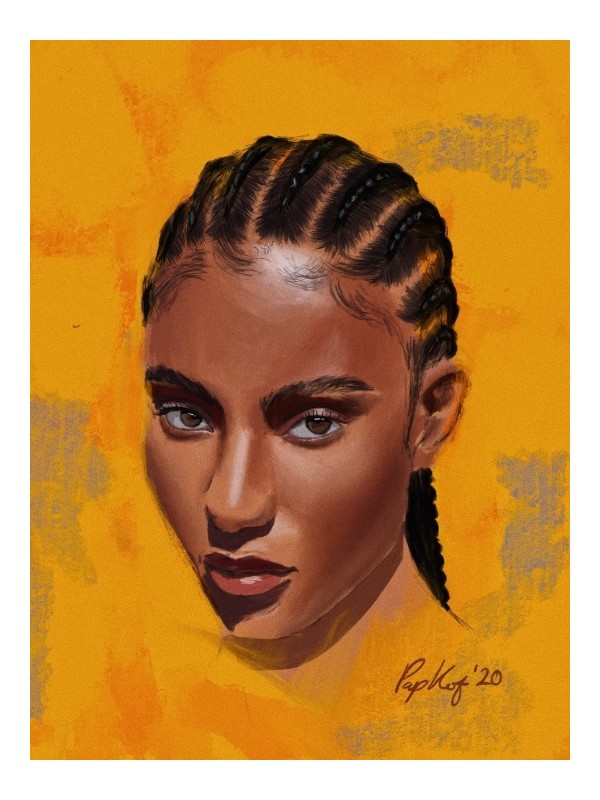 Poster - Afro Tali Saphir (PAPKOF)